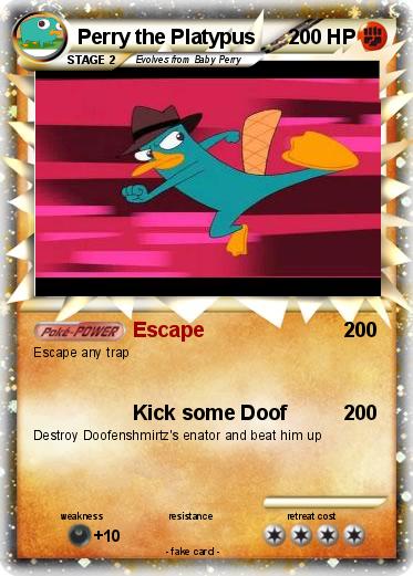 Pokemon Perry the Platypus