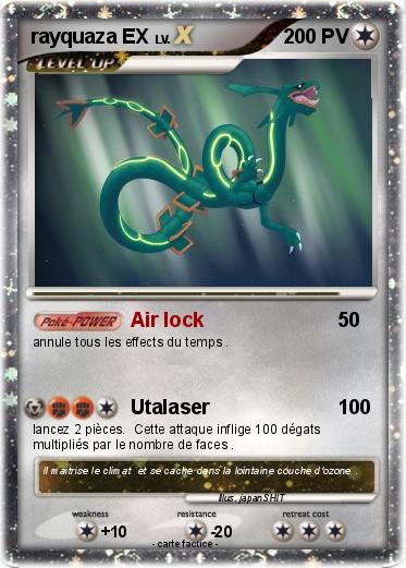 Pokemon rayquaza EX