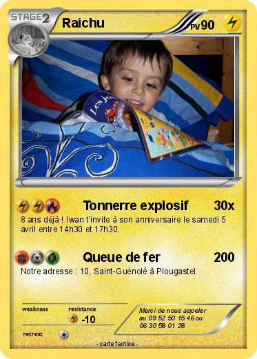 Pokemon Raichu