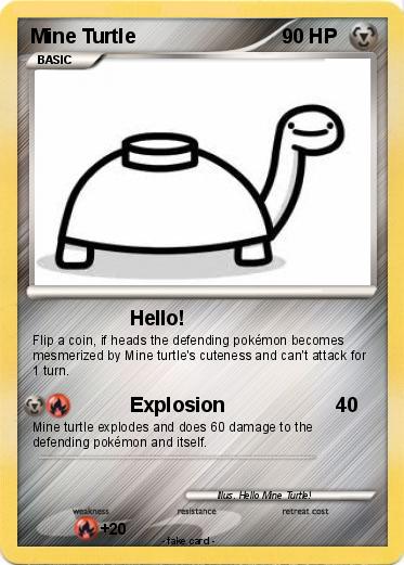 Pokemon Mine Turtle