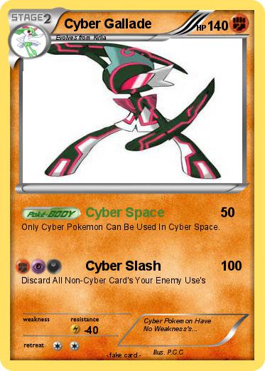 Pokemon Cyber Gallade