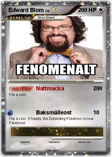Pokemon Edward Blom