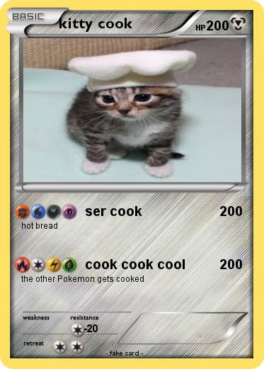 Pokemon kitty cook