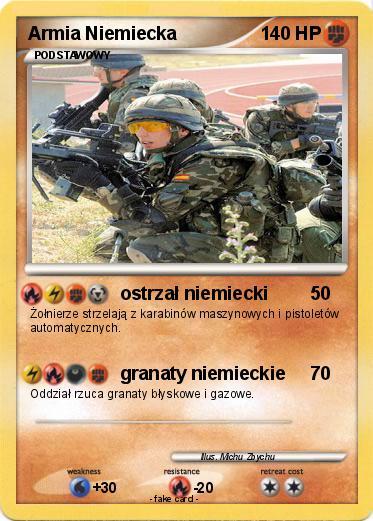 Pokemon Armia Niemiecka