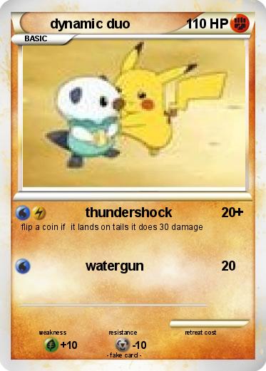 Pokemon dynamic duo