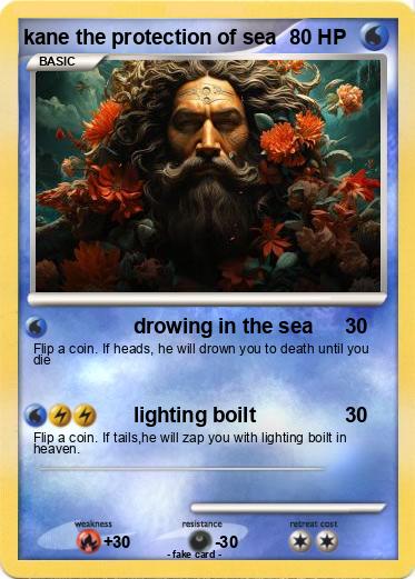 Pokemon kane the protection of sea