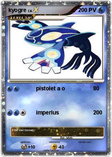 Pokemon kyogre