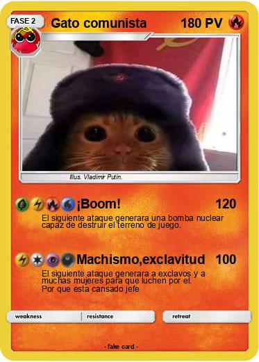 Pokemon Gato comunista