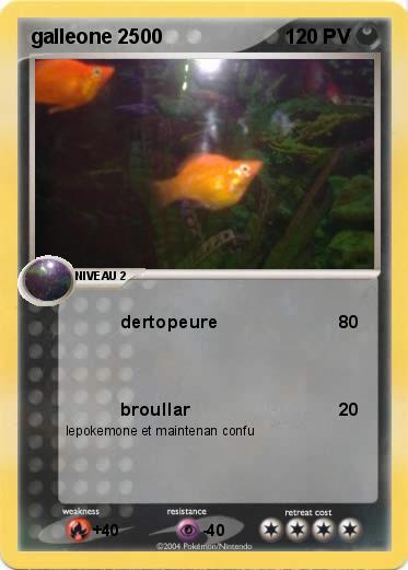 Pokemon galleone 2500