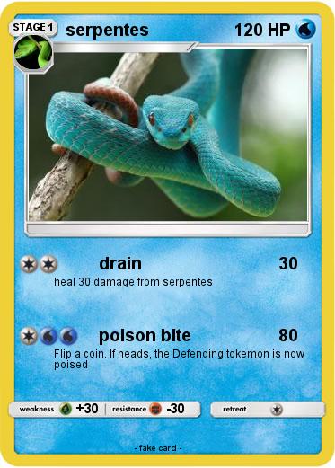 Pokemon serpentes