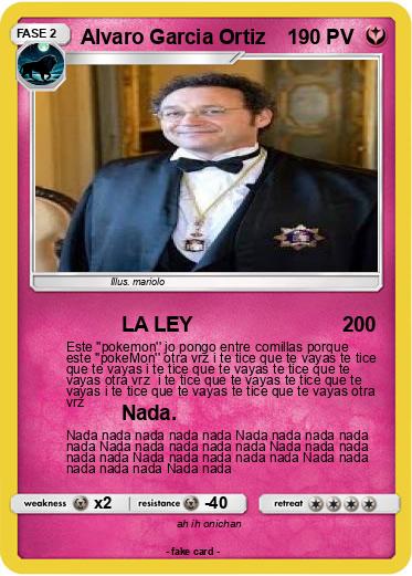 Pokemon Alvaro Garcia Ortiz