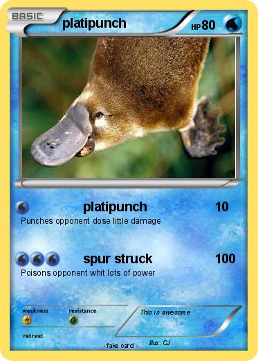 Pokemon platipunch