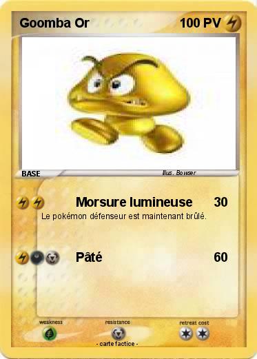 Pokemon Goomba Or