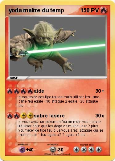 Pokemon yoda maitre du temp