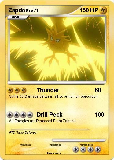 Pokemon Zapdos