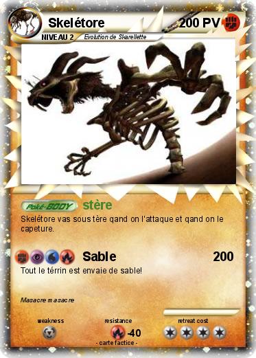 Pokemon Skelétore