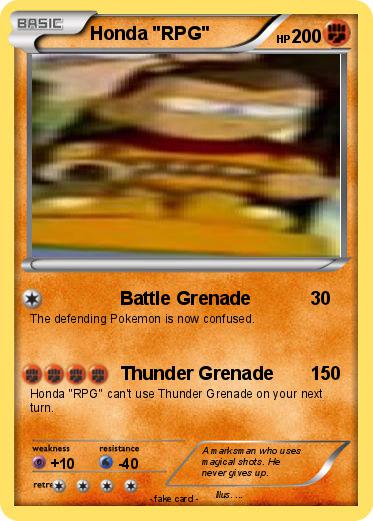 Pokemon Honda "RPG"