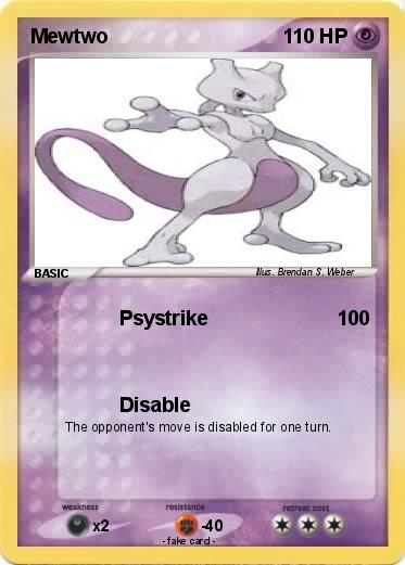 Pokemon Mewtwo