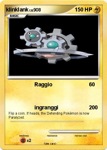 Pokemon klinklank