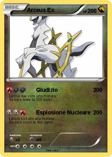 Pokemon Arceus Ex