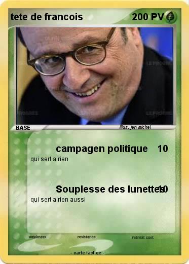 Pokemon tete de francois