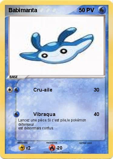 Pokemon Babimanta