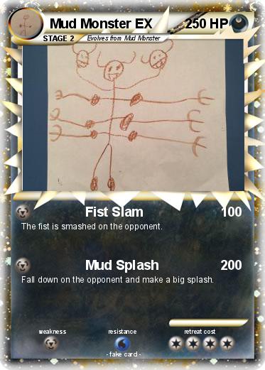 Pokemon Mud Monster EX