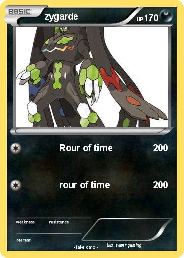 Pokemon zygarde