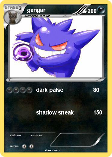 Pokemon gengar