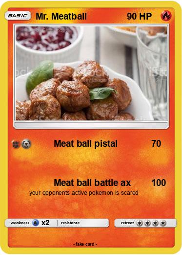Pokemon Mr. Meatball