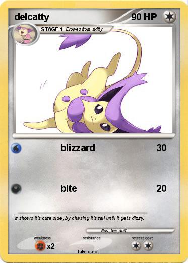 Pokemon delcatty