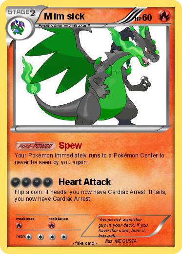 Pokemon M im sick