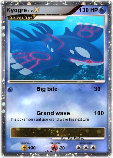 Pokemon Kyogre