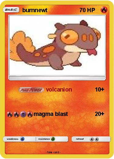 Pokemon burnnewt