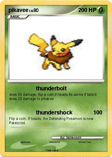 Pokemon pikavee