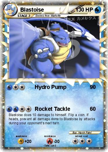 Pokemon Blastoise