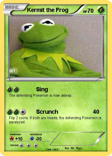 Pokemon Kermit the Frog