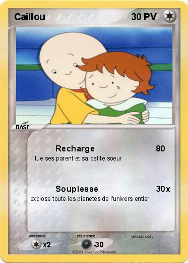 Pokemon Caillou