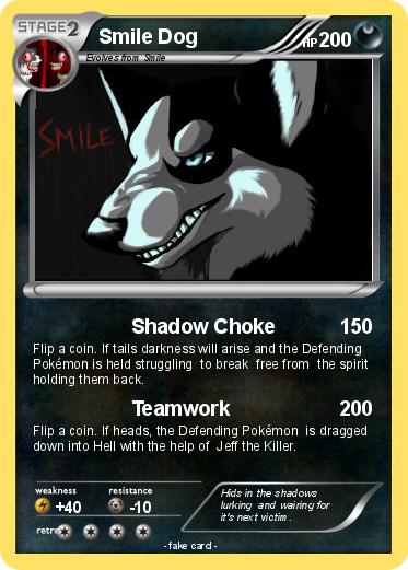 Pokemon Smile Dog