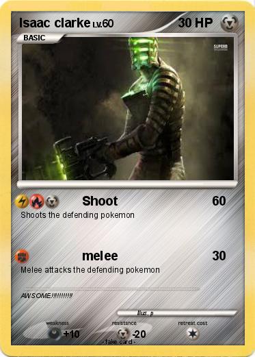 Pokemon Isaac clarke