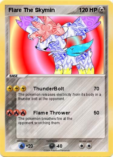 Pokemon Flare The Skymin