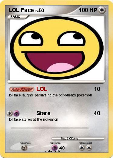 Pokemon LOL Face