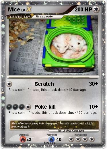 Pokemon Mice