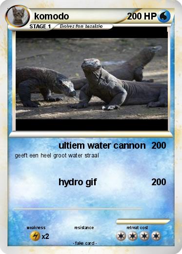 Pokemon komodo