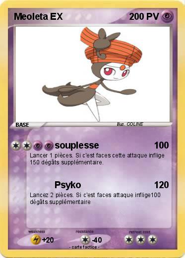 Pokemon Meoleta EX