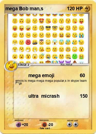 Pokemon mega Bob man,s