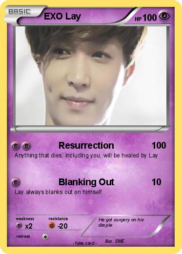 Pokemon EXO Lay