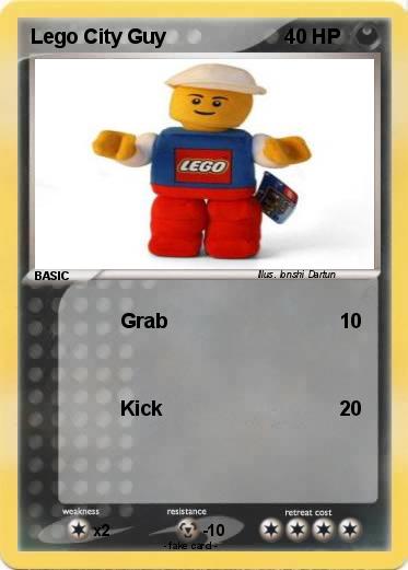 Pokemon Lego City Guy