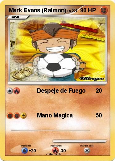 Pokemon Mark Evans (Raimon)