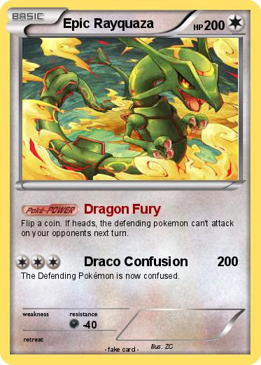 Pokemon Epic Rayquaza